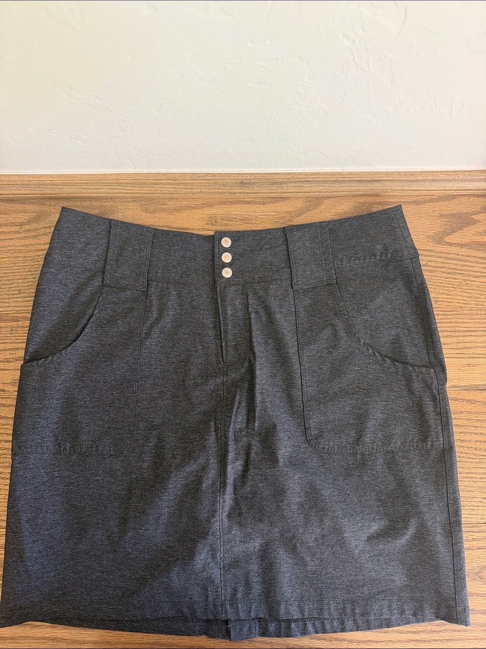 Jofit Charcoal Gray Signature Golf Skort
